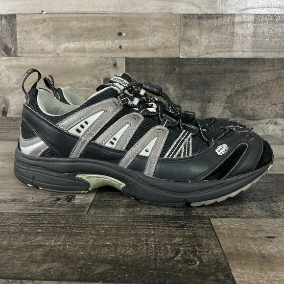 Dr. Comfort Performance Mens 11 W Black & Gray Athletic Shoes 7610 - Picture 2 of 12